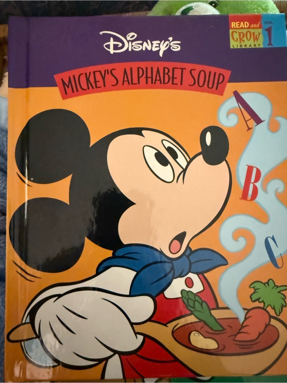 Disney Mickey's Alphabet Soup Children’s Book